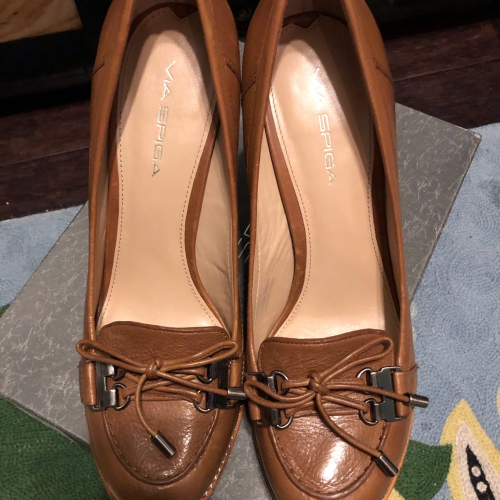 Camel Via Spiga heels - Picture 3 of 5